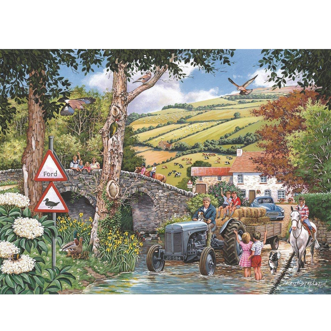 House of Puzzles Fergie at the Ford 1000 Piece Jigsaw