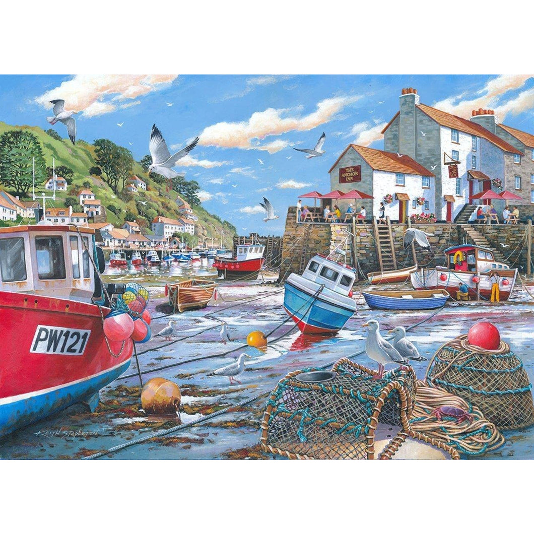 House Of Puzzles Low Tide 1000 Piece Jigsaw
