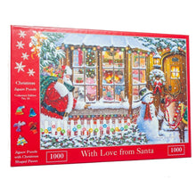 Load image into Gallery viewer, House Of Puzzles With Love From Santa 1000 Piece Jigsaw No.16
