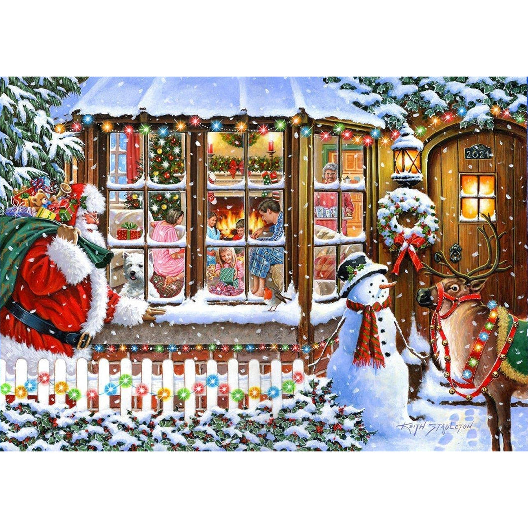 House Of Puzzles With Love From Santa 1000 Piece Jigsaw No.16