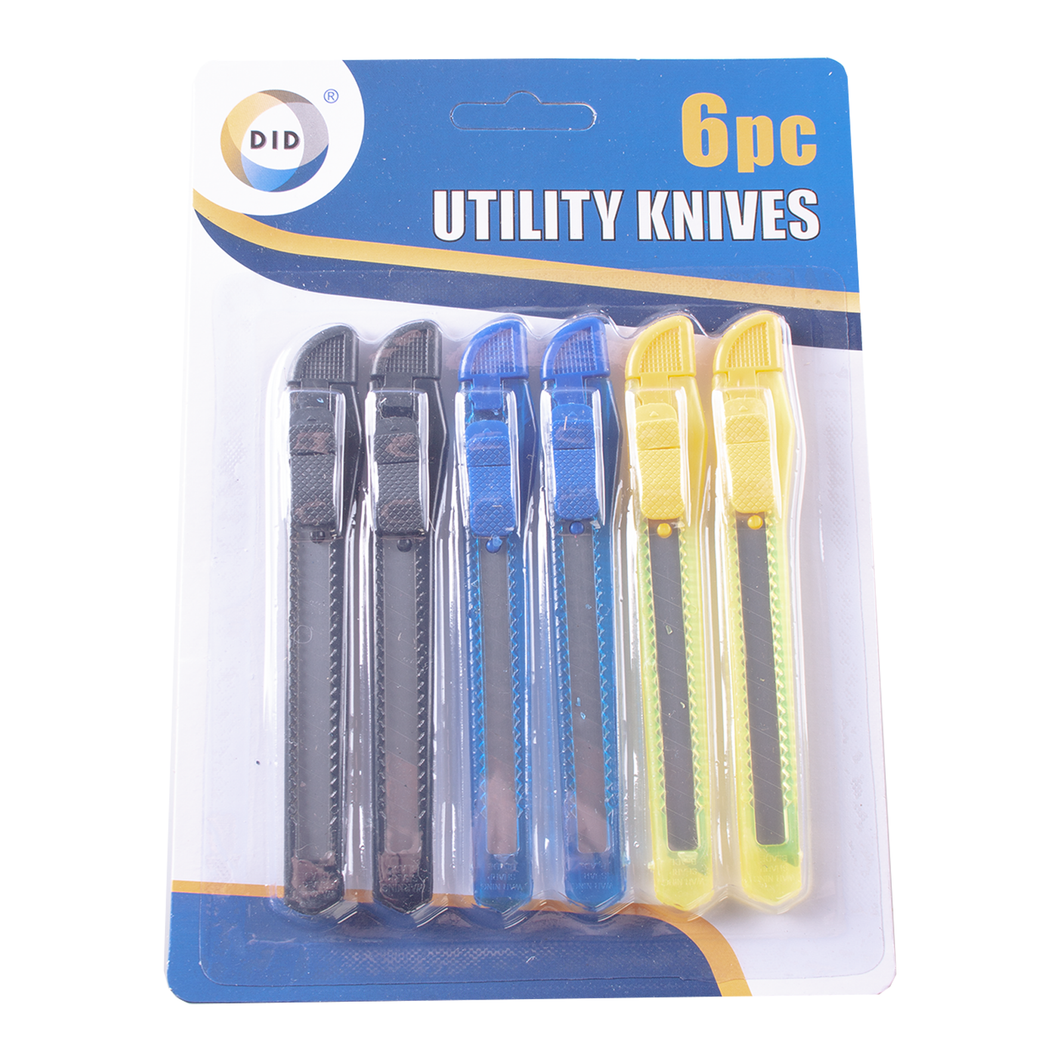 Utility Knives 6pk