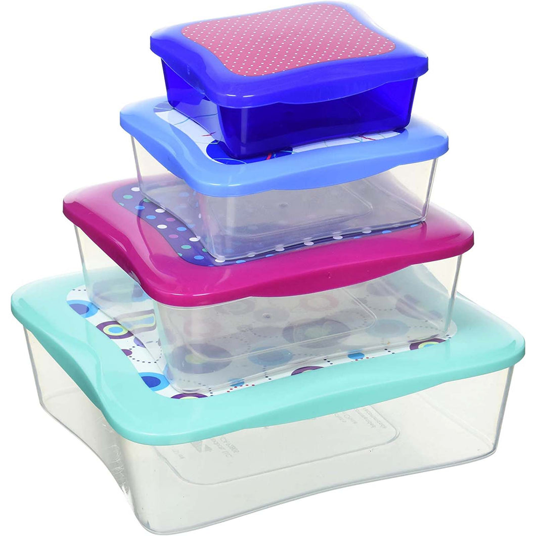 4 Pack 'N' Snack food containers