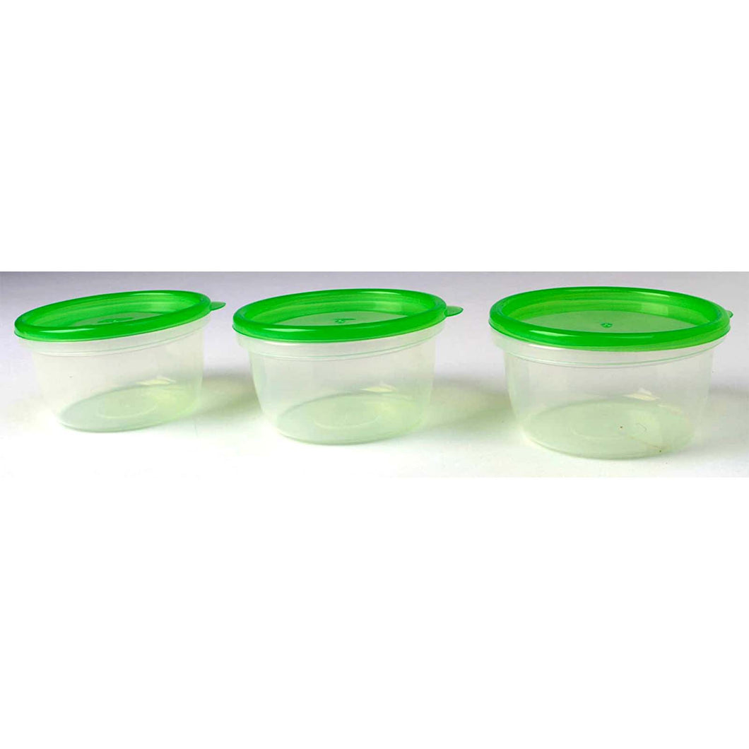 3 pack of snack food containers