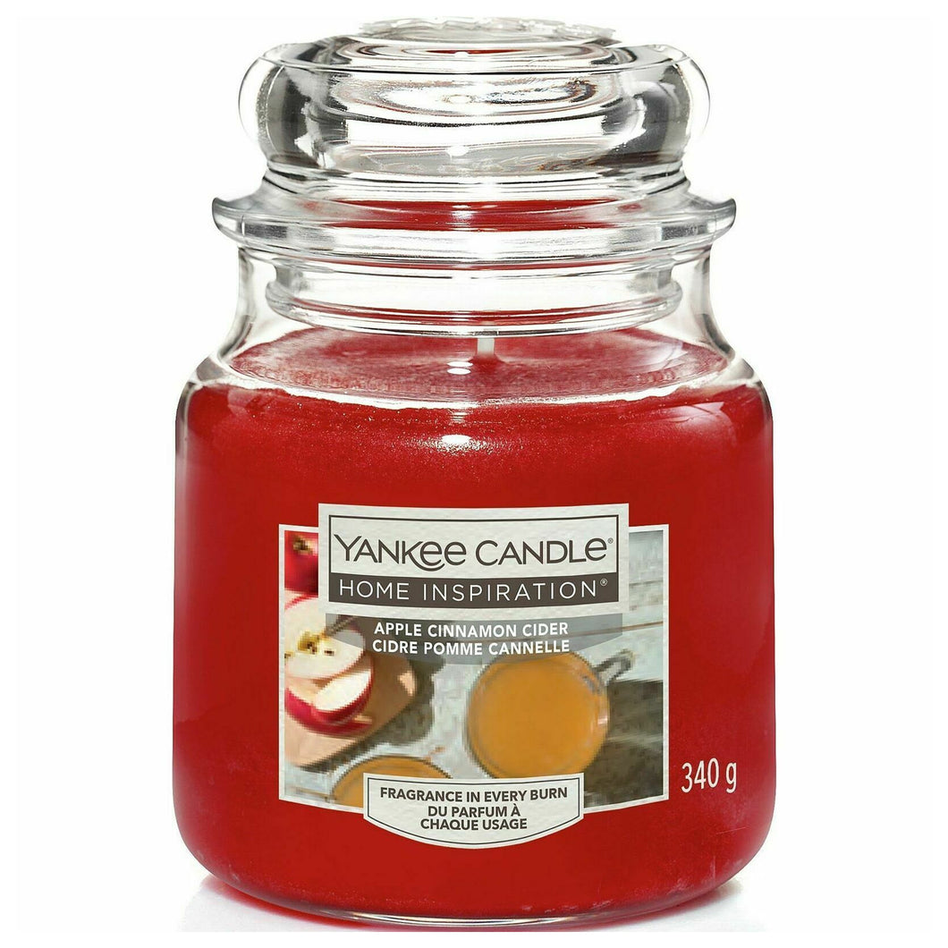 Yankee Candle Medium Jar Apple Cinnamon Cider