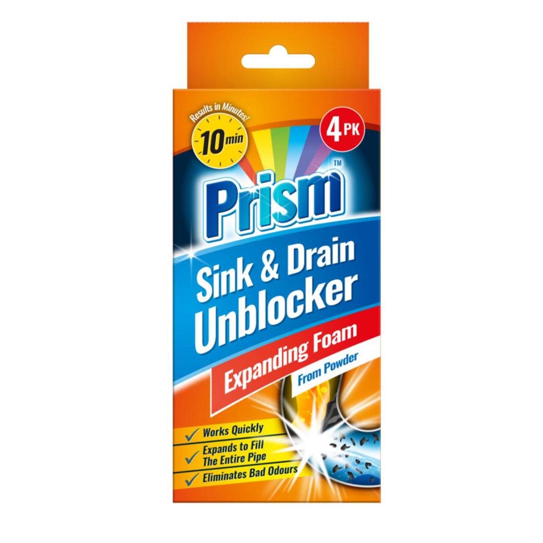 Prism Sink & Drain Unblocker 4x25g
