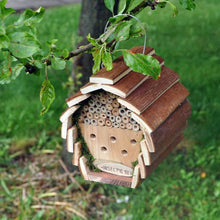 Load image into Gallery viewer, Natures Market Wooden Insect &amp; Bee Hotel
