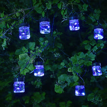 Load image into Gallery viewer, Smart Solar Firefly Opal Jar String Lights - Set of 10
