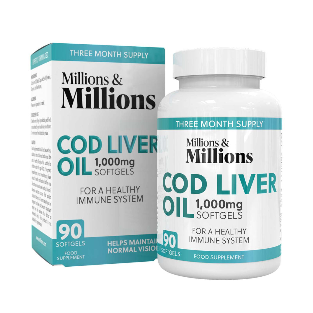 Millions & Millions Cod Liver Oil 1000mg