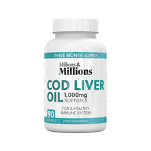 Load image into Gallery viewer, Millions &amp; Millions Cod Liver Oil 1000mg