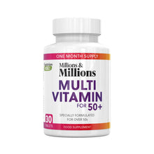 Load image into Gallery viewer, Millions &amp; Millions Multivitamin For 50+
