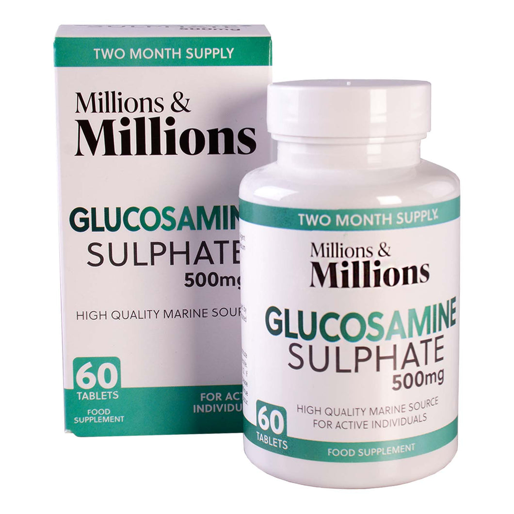 60 glucosamine sulphate tablets