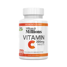 Load image into Gallery viewer, Millions &amp; Millions Vitamin C 200mg