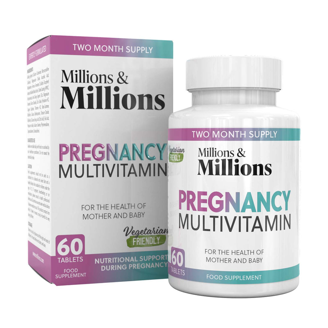Millions & Millions' Pregnancy Multivitamin (60 tablets)
