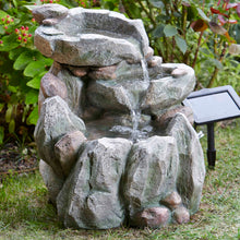 Load image into Gallery viewer, Smart Solar Rock Fall Fountain
