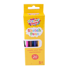 Load image into Gallery viewer, Creator Zone Sketch Pens 20pk
