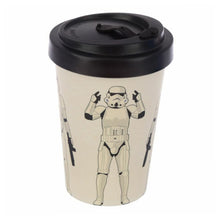 Load image into Gallery viewer, Star War Stormtrooper Armour Bamboo Travel Mug
