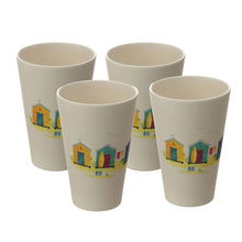 Load image into Gallery viewer, Beach Hut Bamboo Tumblers 4pk
