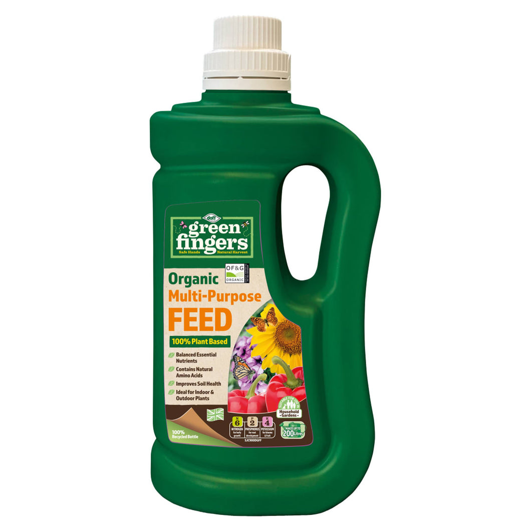 Doff Greenfingers Organic Multi-Purpose Feed 900ml