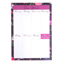 Load image into Gallery viewer, Design By Violet Wild Roses Weekly Planner
