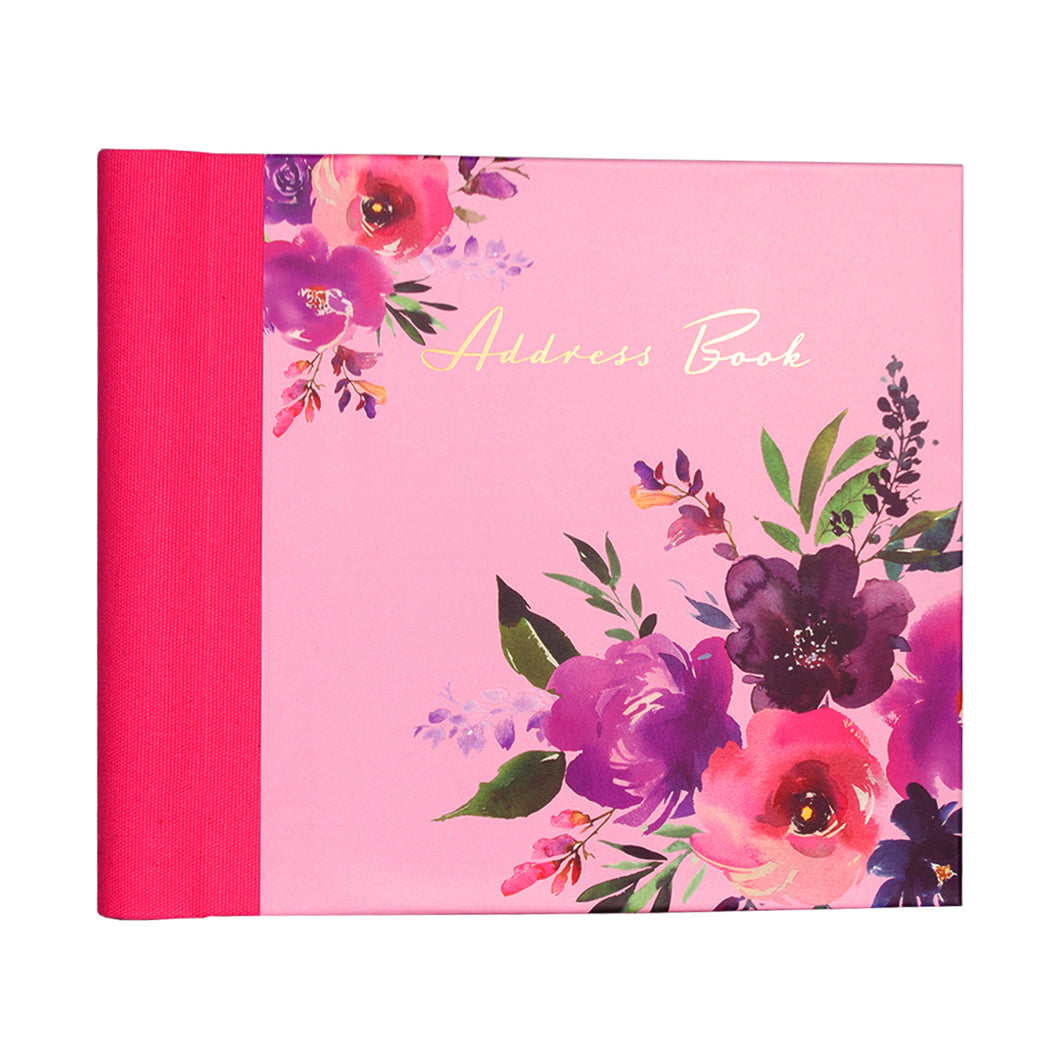 Design By Violet Wild Roses Address Book