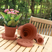 Load image into Gallery viewer, Whitefurze Terracotta Saucer For 10&quot; Pots 4 Pack

