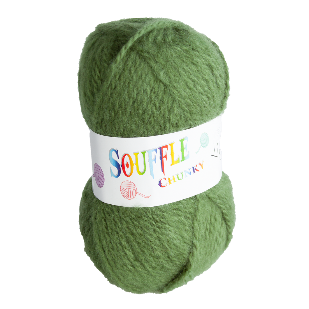 Woolcraft Souffle Wool 100g - Green 121
