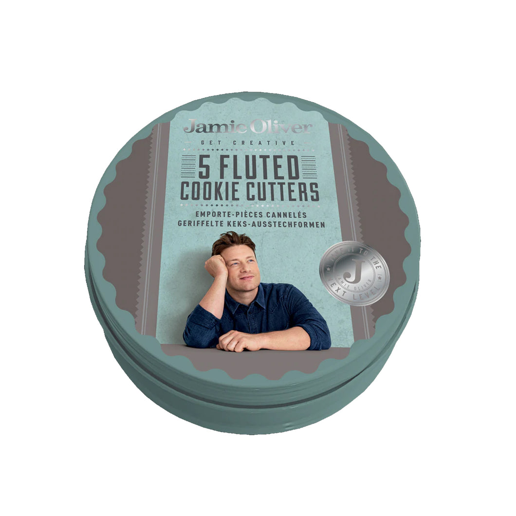 Jamie Oliver Fluted Cookie Cutters 5pk