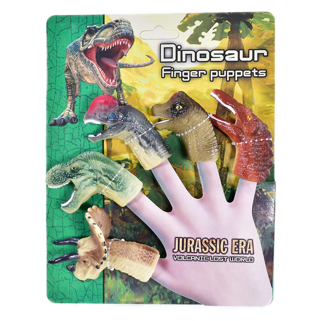 Dinosaur Finger Puppets 5pk
