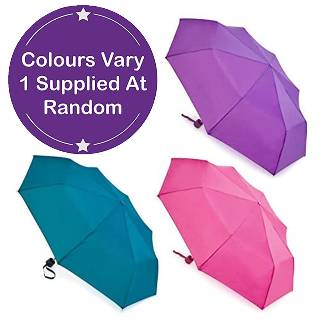 Mini Bright Colours Umbrella Assorted