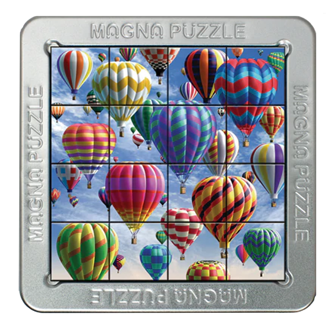 3D Magnetic Puzzle - Balloons