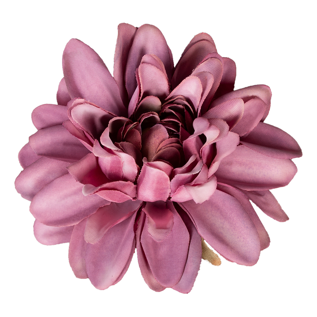 Dahlia Flower Head 10cm - Rose Pink