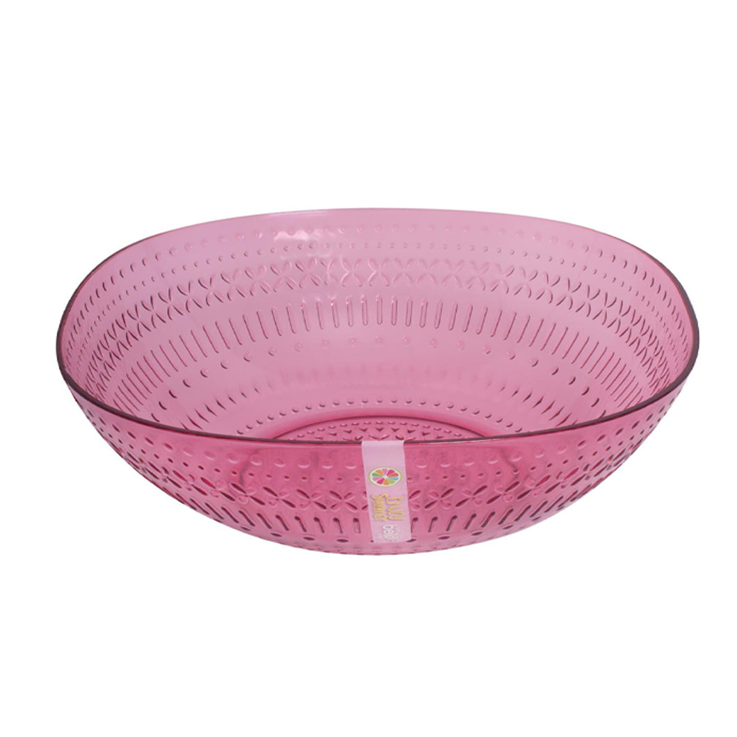 Bello Aztec Plastic Pink Small Bowl 600ml