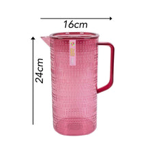 Load image into Gallery viewer, Bello Plastic Pink Aztec Pitcher 2.5L
