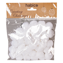 Load image into Gallery viewer, Habico Chenille PomPom Garland - White
