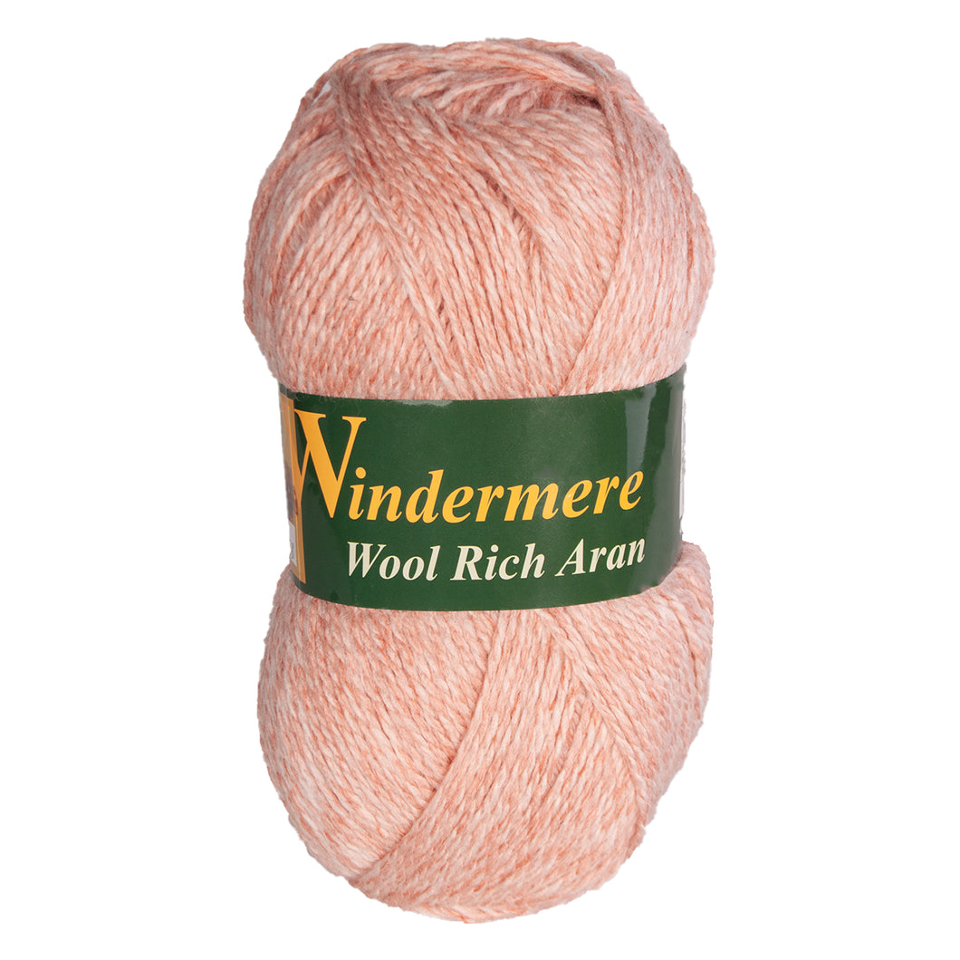 Windermere Wool Rich Aran 400g - Tan Merle H9003