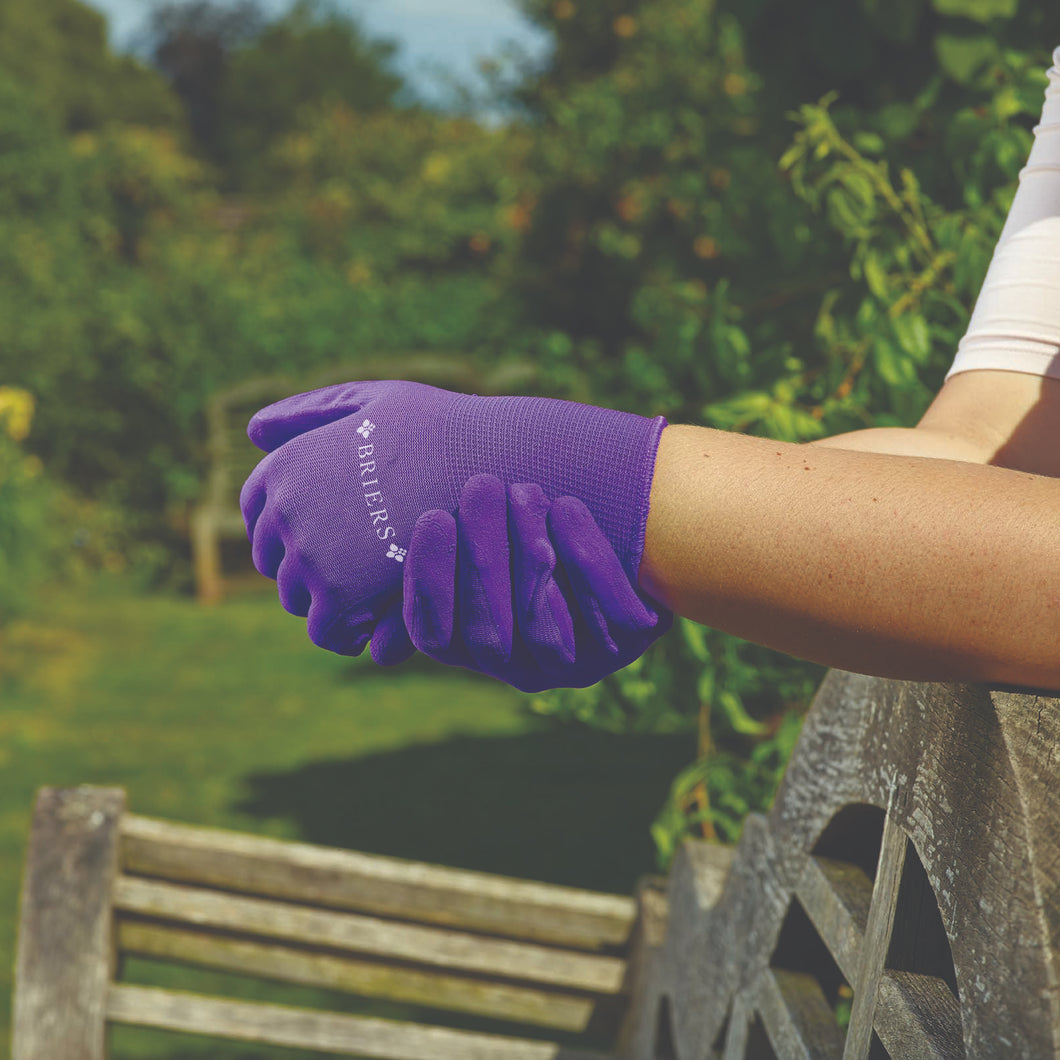Smart Garden Purple Ladies Comfi-Grips Gloves - Medium