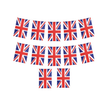 Load image into Gallery viewer, Jubilee Union Jack Bunting 11 Flags 4M
