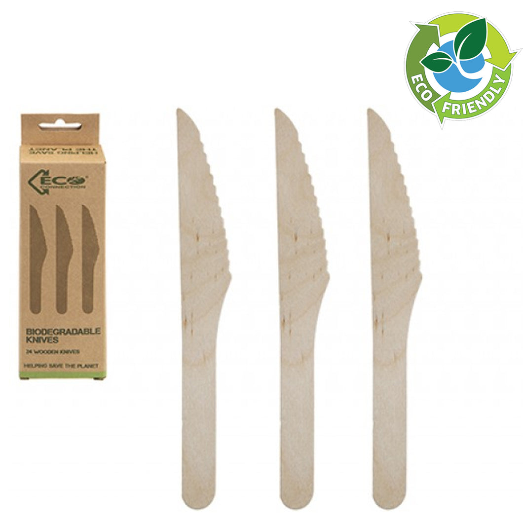 Eco Connections Birchwood Knives 24pk