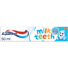 Load image into Gallery viewer, Aquafresh Milk Teeth Toothpaste 50ml
