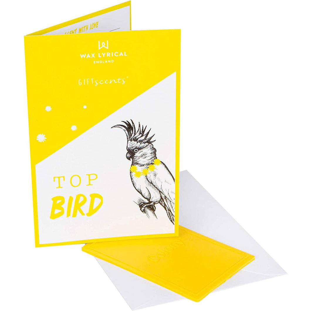 Wax Lyrical Scented Card - Top Bird