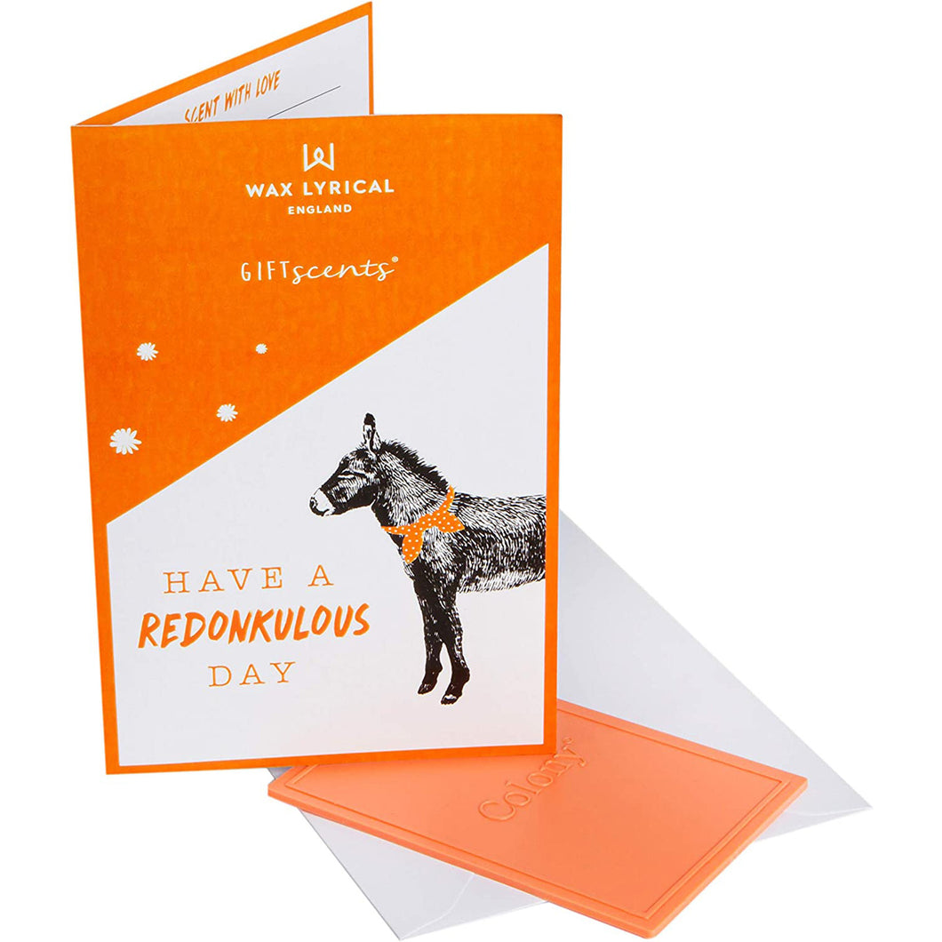 Wax Lyrical Scented Card - Redonkulous