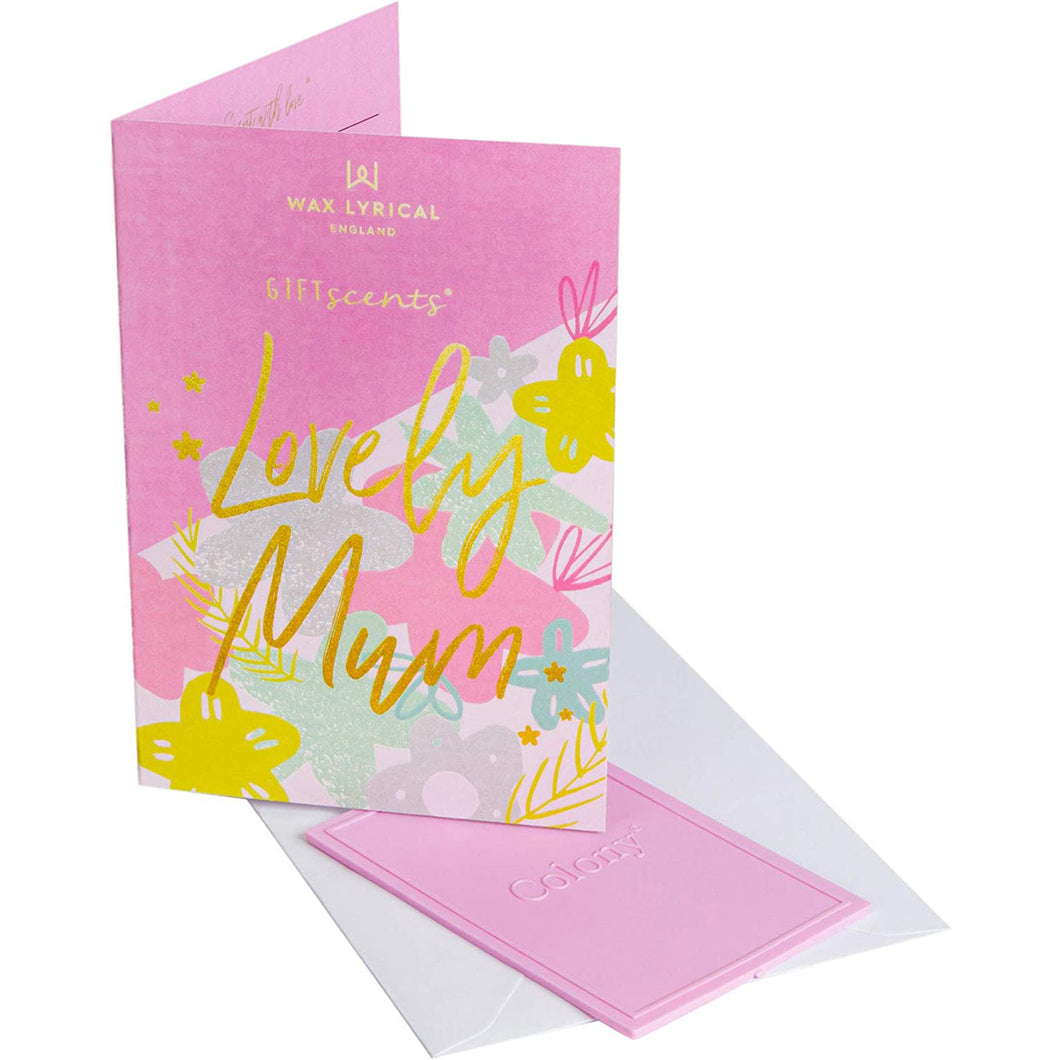 Wax Lyrical Scented Card - Lovely Mum