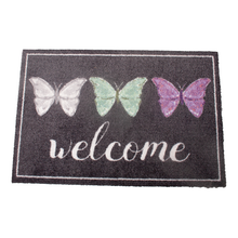Load image into Gallery viewer, Butterfly Welcome Door Mat
