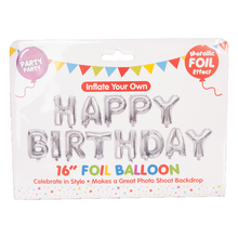 Load image into Gallery viewer, Foil &#39;HAPPY BIRTHDAY&#39; Balloon 16&quot;