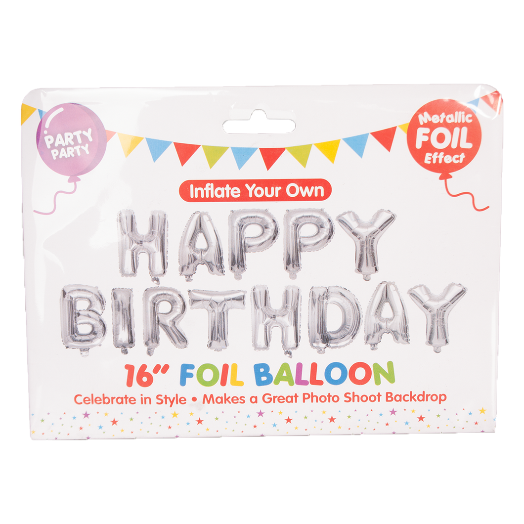 Foil 'HAPPY BIRTHDAY' Balloon 16