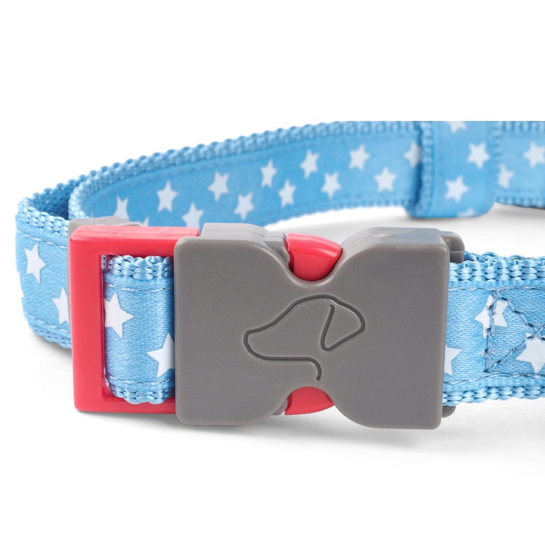Zoon Starry Blue WalkAbout Dog Collar