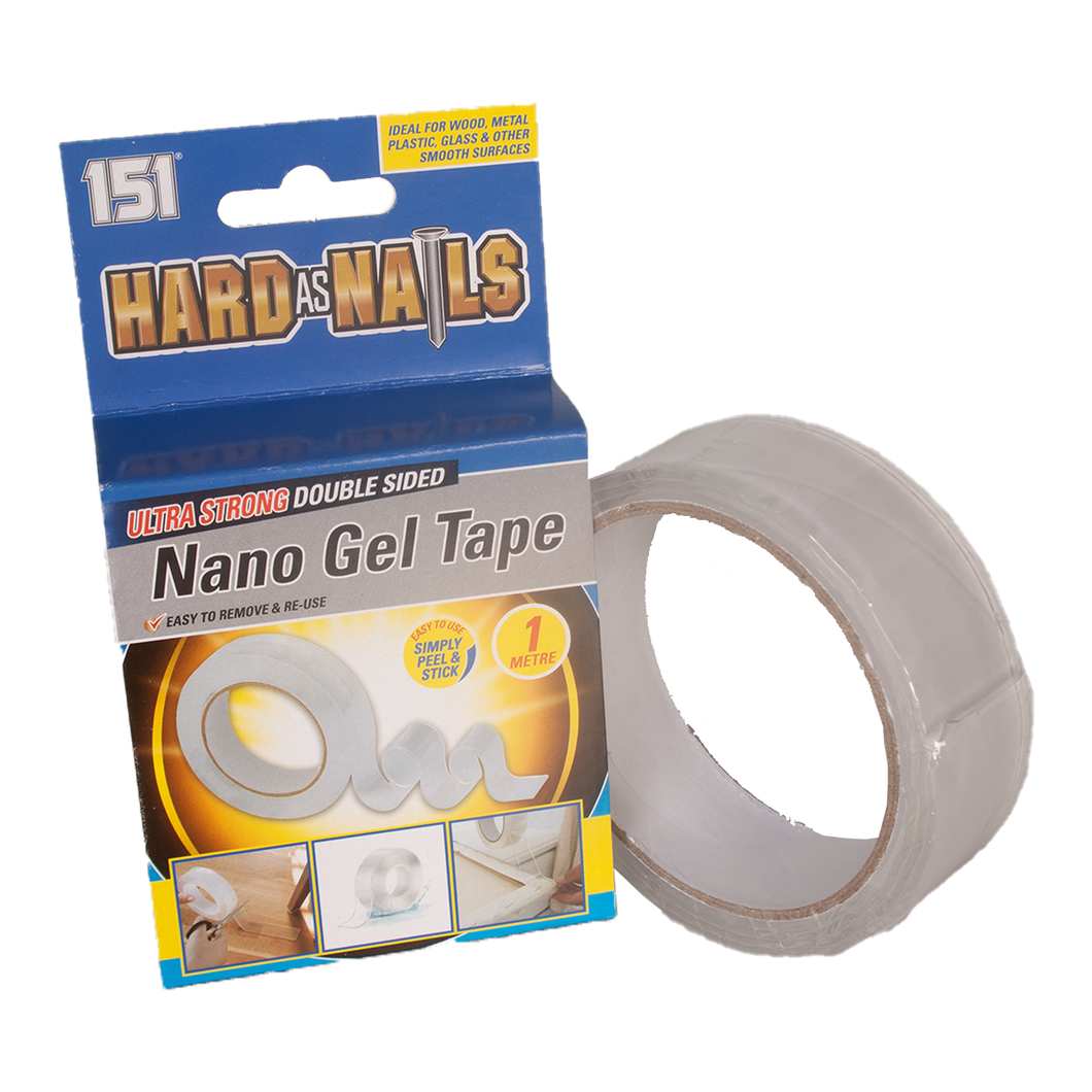 Hard as Nails Double Sided Nano Gel Tape