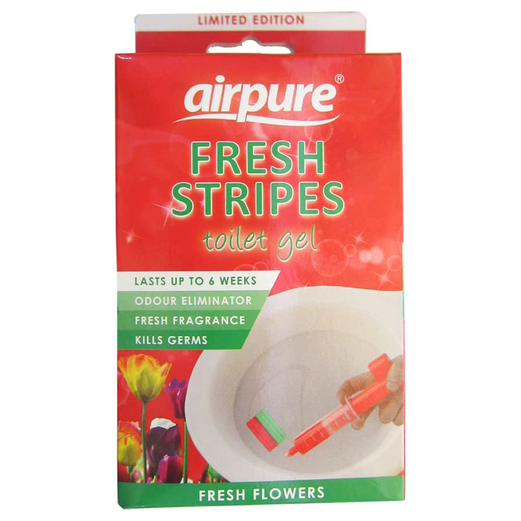 Airpure Fresh Stripes Toilet Gel