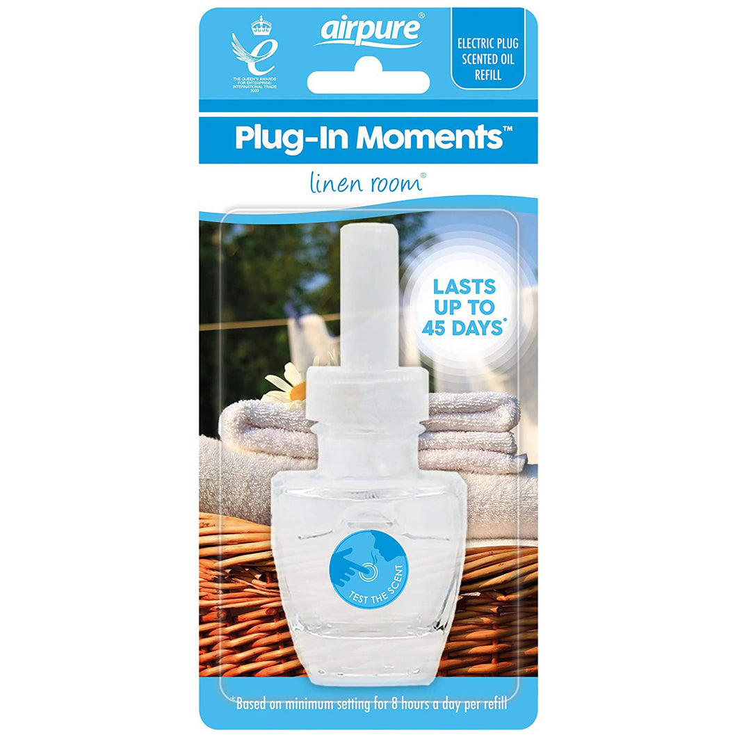 Airpure Plug-In Moments Diffuser Refill Linen Room