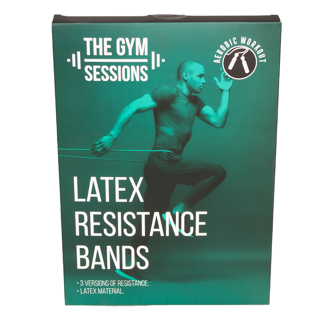The Gym Sessions Latex Resistance Bands Set